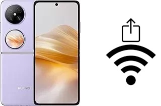 So generieren Sie einen QR-Code mit dem Wifi-Passwort auf einem Huawei Pocket 2