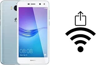 So generieren Sie einen QR-Code mit dem Wifi-Passwort auf einem Huawei Y5 (2017)