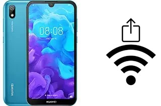 So generieren Sie einen QR-Code mit dem Wifi-Passwort auf einem Huawei Y5 (2019)