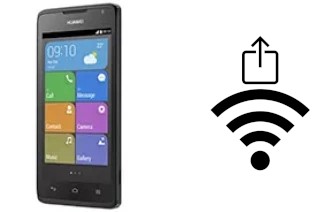 So generieren Sie einen QR-Code mit dem Wifi-Passwort auf einem Huawei Ascend Y530