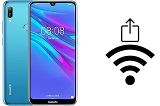 So generieren Sie einen QR-Code mit dem Wifi-Passwort auf einem Huawei Y6 (2019)