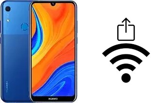 So generieren Sie einen QR-Code mit dem Wifi-Passwort auf einem Huawei Y6s (2019)