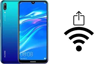 So generieren Sie einen QR-Code mit dem Wifi-Passwort auf einem Huawei Y7 Pro (2019)