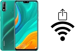 So generieren Sie einen QR-Code mit dem Wifi-Passwort auf einem Huawei Y8s