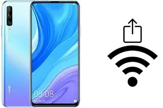 So generieren Sie einen QR-Code mit dem Wifi-Passwort auf einem Huawei Y9s