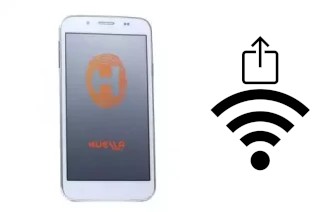 So generieren Sie einen QR-Code mit dem Wifi-Passwort auf einem Huella C50S