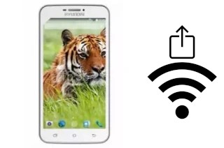 So generieren Sie einen QR-Code mit dem Wifi-Passwort auf einem Hyundai Tiger V2