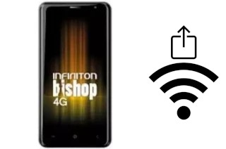 So generieren Sie einen QR-Code mit dem Wifi-Passwort auf einem Infiniton Bishop 4G