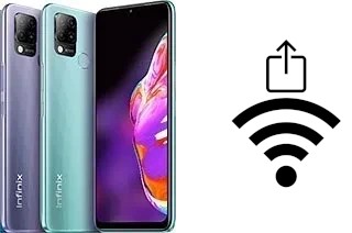 So generieren Sie einen QR-Code mit dem Wifi-Passwort auf einem Infinix Hot 10s NFC