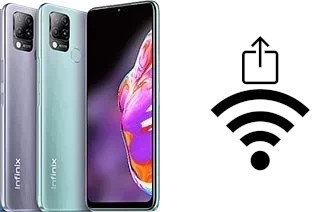 So generieren Sie einen QR-Code mit dem Wifi-Passwort auf einem Infinix Hot 10T