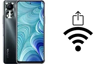 So generieren Sie einen QR-Code mit dem Wifi-Passwort auf einem Infinix Hot 11s NFC