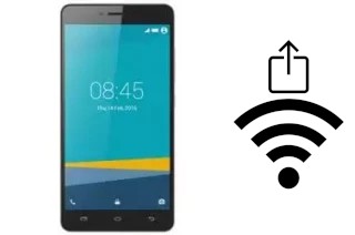 So generieren Sie einen QR-Code mit dem Wifi-Passwort auf einem Infinix Hot 3