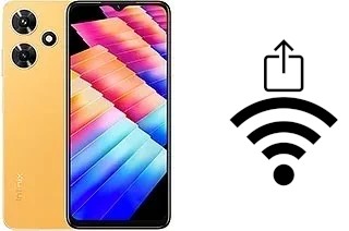 So generieren Sie einen QR-Code mit dem Wifi-Passwort auf einem Infinix Hot 30i