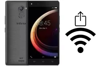 So generieren Sie einen QR-Code mit dem Wifi-Passwort auf einem Infinix Hot 4