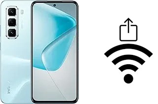 So generieren Sie einen QR-Code mit dem Wifi-Passwort auf einem Infinix Hot 50 Pro 4G