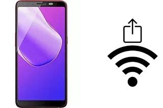 So generieren Sie einen QR-Code mit dem Wifi-Passwort auf einem Infinix Hot 6