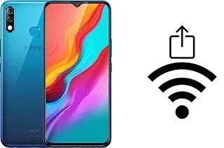 So generieren Sie einen QR-Code mit dem Wifi-Passwort auf einem Infinix Hot 8 Lite