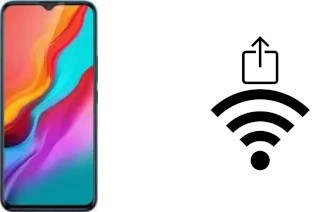 So generieren Sie einen QR-Code mit dem Wifi-Passwort auf einem Infinix Hot 9 Play