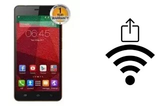 So generieren Sie einen QR-Code mit dem Wifi-Passwort auf einem Infinix Hot Note