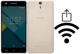 So generieren Sie einen QR-Code mit dem Wifi-Passwort auf einem Infinix Hot S