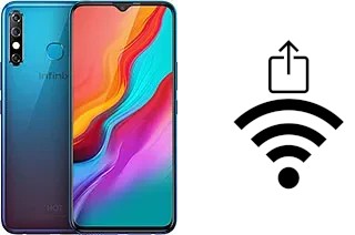 So generieren Sie einen QR-Code mit dem Wifi-Passwort auf einem Infinix Hot 8