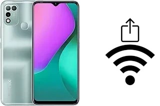 So generieren Sie einen QR-Code mit dem Wifi-Passwort auf einem Infinix Hot 10 Play