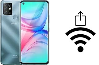 So generieren Sie einen QR-Code mit dem Wifi-Passwort auf einem Infinix Hot 10