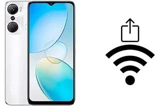 So generieren Sie einen QR-Code mit dem Wifi-Passwort auf einem Infinix Hot 12 Pro