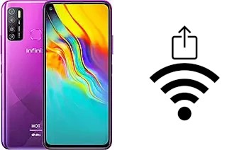 So generieren Sie einen QR-Code mit dem Wifi-Passwort auf einem Infinix Hot 9 Pro