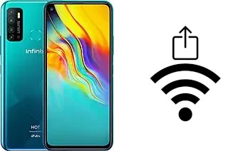 So generieren Sie einen QR-Code mit dem Wifi-Passwort auf einem Infinix Hot 9