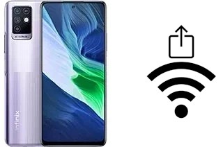 So generieren Sie einen QR-Code mit dem Wifi-Passwort auf einem Infinix Note 10