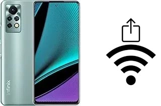 So generieren Sie einen QR-Code mit dem Wifi-Passwort auf einem Infinix Note 11s