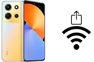 So generieren Sie einen QR-Code mit dem Wifi-Passwort auf einem Infinix Note 30i