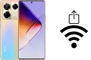 So generieren Sie einen QR-Code mit dem Wifi-Passwort auf einem Infinix Note 40 Pro 4G