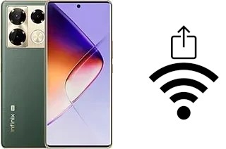 So generieren Sie einen QR-Code mit dem Wifi-Passwort auf einem Infinix Note 40 Pro