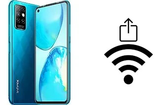 So generieren Sie einen QR-Code mit dem Wifi-Passwort auf einem Infinix Note 8i