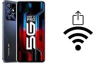 So generieren Sie einen QR-Code mit dem Wifi-Passwort auf einem Infinix Note 12 Pro 5G