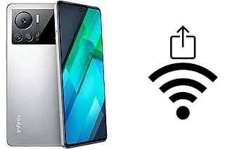 So generieren Sie einen QR-Code mit dem Wifi-Passwort auf einem Infinix Note 12 VIP