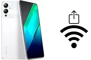 So generieren Sie einen QR-Code mit dem Wifi-Passwort auf einem Infinix Note 12i