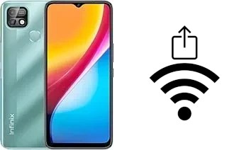 So generieren Sie einen QR-Code mit dem Wifi-Passwort auf einem Infinix Smart 5 Pro