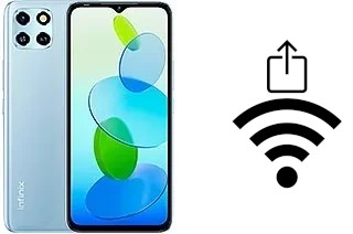 So generieren Sie einen QR-Code mit dem Wifi-Passwort auf einem Infinix Smart 6 HD