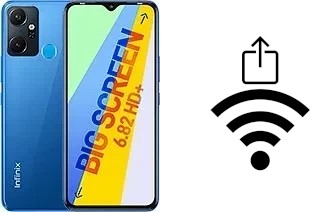 So generieren Sie einen QR-Code mit dem Wifi-Passwort auf einem Infinix Smart 6 Plus (India)