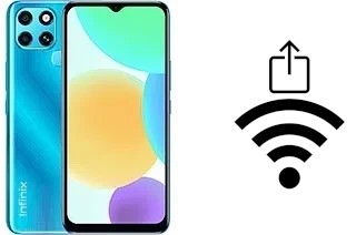 So generieren Sie einen QR-Code mit dem Wifi-Passwort auf einem Infinix Smart 6