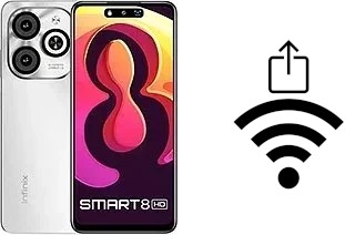 So generieren Sie einen QR-Code mit dem Wifi-Passwort auf einem Infinix Smart 8 HD