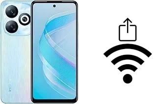 So generieren Sie einen QR-Code mit dem Wifi-Passwort auf einem Infinix Smart 8 Pro