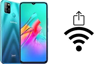 So generieren Sie einen QR-Code mit dem Wifi-Passwort auf einem Infinix Smart 5