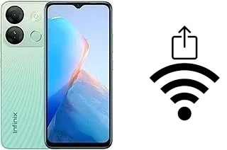 So generieren Sie einen QR-Code mit dem Wifi-Passwort auf einem Infinix Smart 7 HD