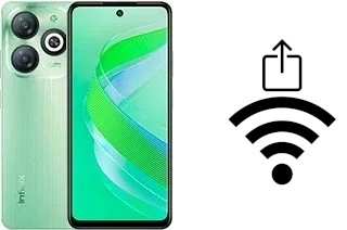 So generieren Sie einen QR-Code mit dem Wifi-Passwort auf einem Infinix Smart 8