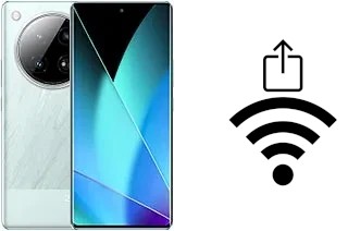 So generieren Sie einen QR-Code mit dem Wifi-Passwort auf einem Infinix Zero 40 4G