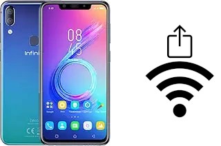 So generieren Sie einen QR-Code mit dem Wifi-Passwort auf einem Infinix Zero 6 Pro